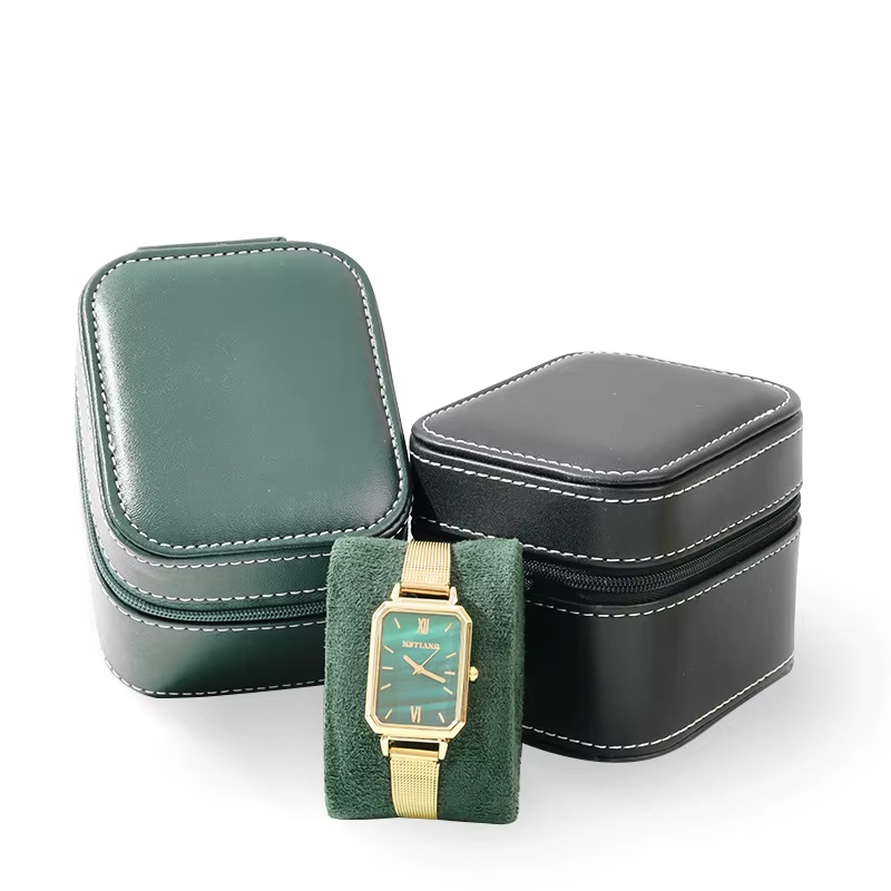 Boîtier de montre unique en cuir PU