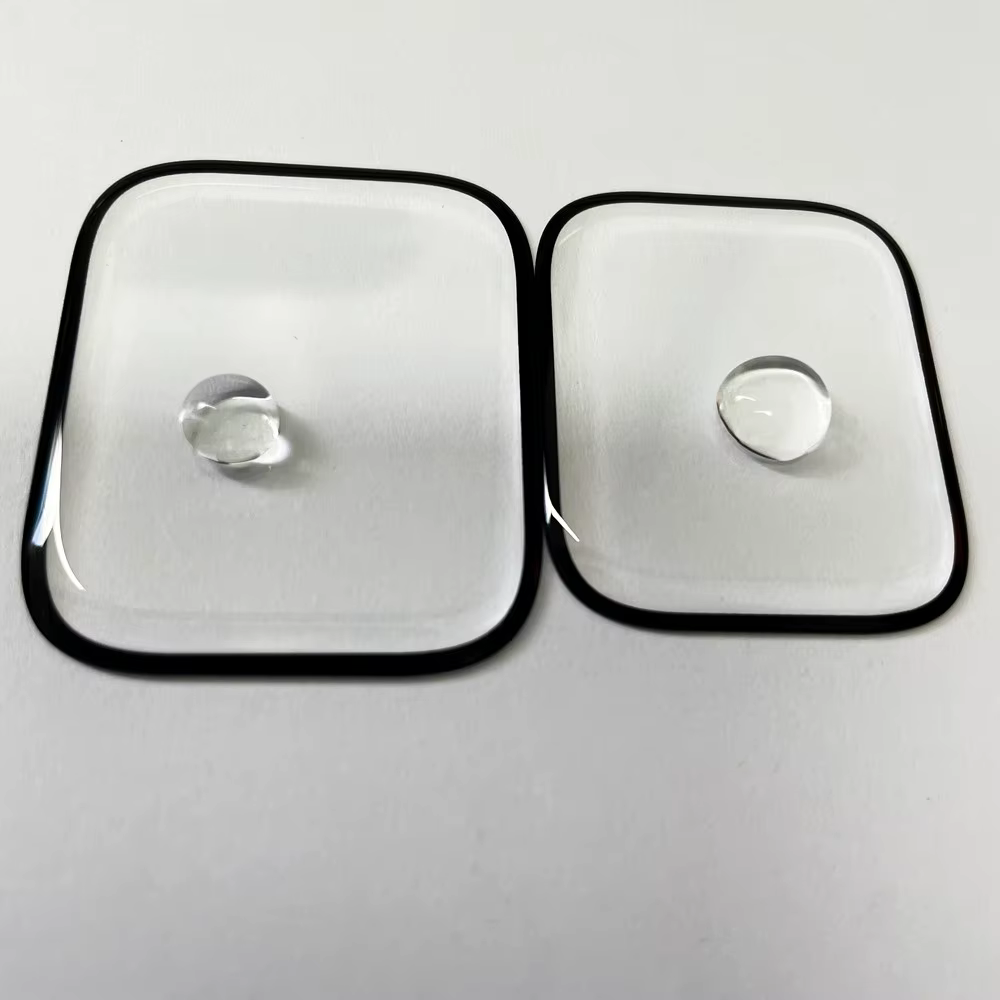 5 pièces/lot pour Apple Watch S7 S8 S9 S10 montre Ultra2 49 45 41MM S5 S3 S4 SE S6 40MM 44mm écran avant lentille extérieure en verre avec OCA