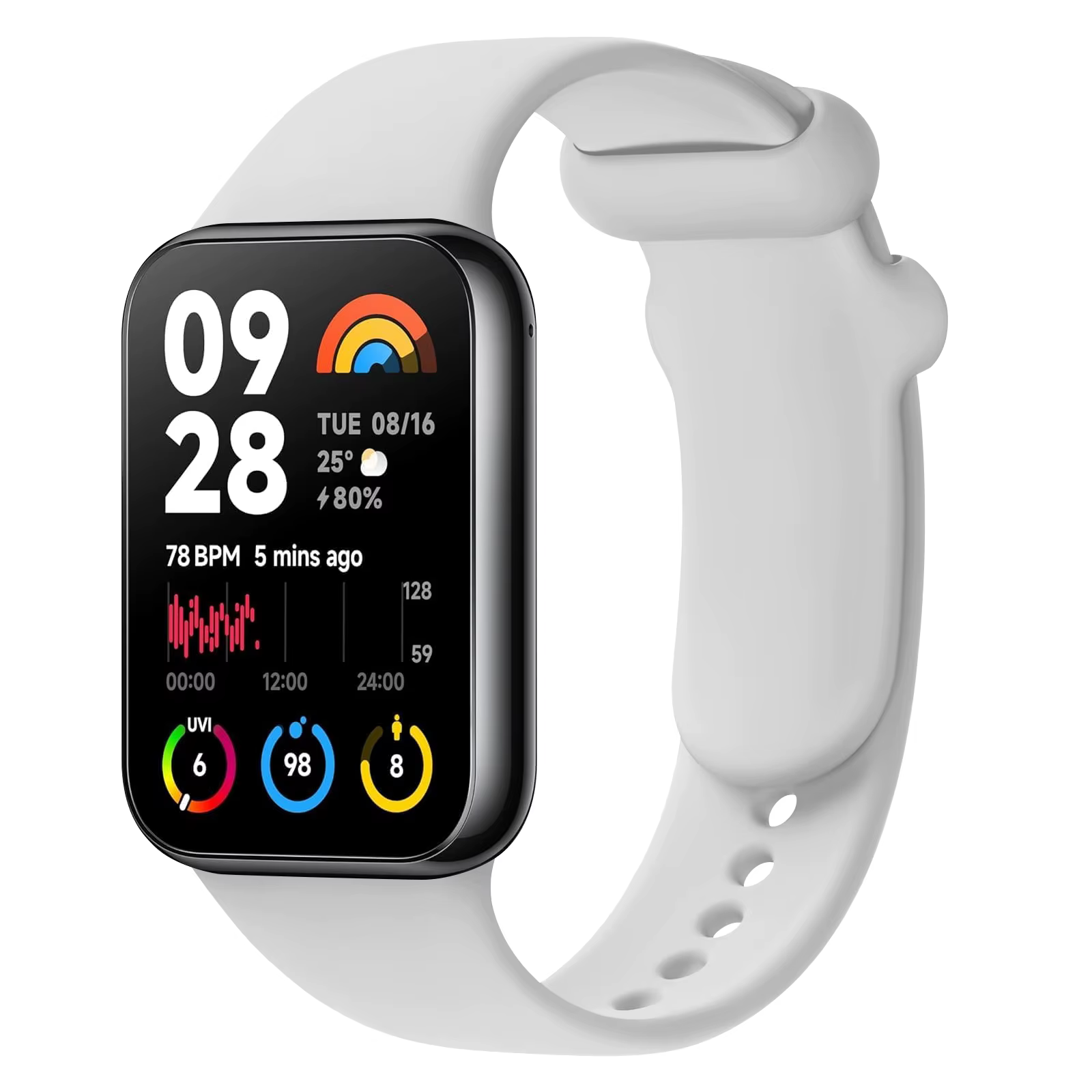 Bracelet en Silicone pour Xiaomi Mi Smart Band 8 Pro /9 Pro