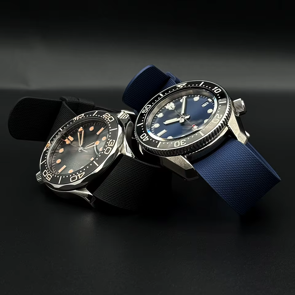 Nouveau bracelet de montre sport en caoutchouc FKM