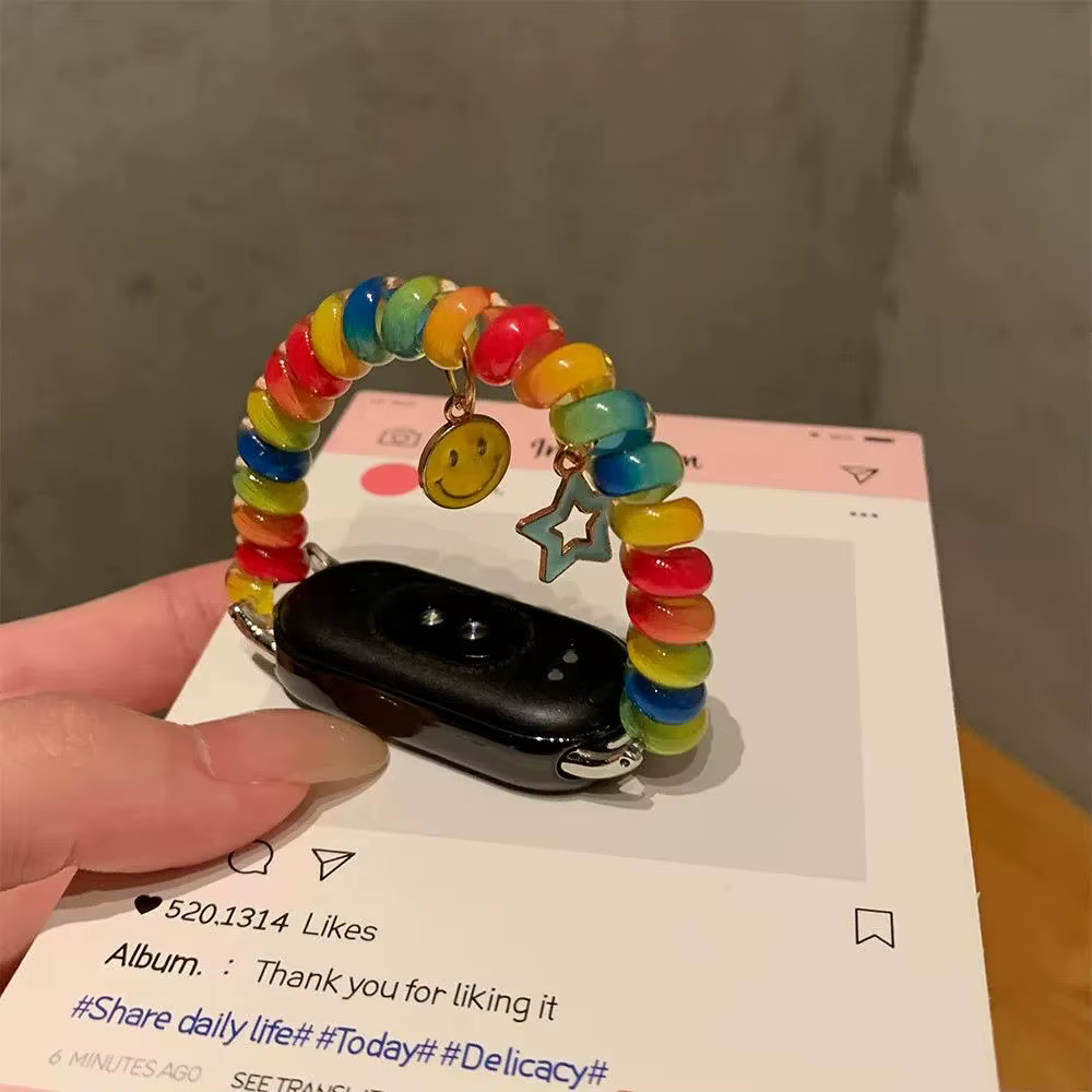 Bracelet de montre élastique pour mi band 10 9 8 nfc miband poignet ceinture de remplacement accessoires