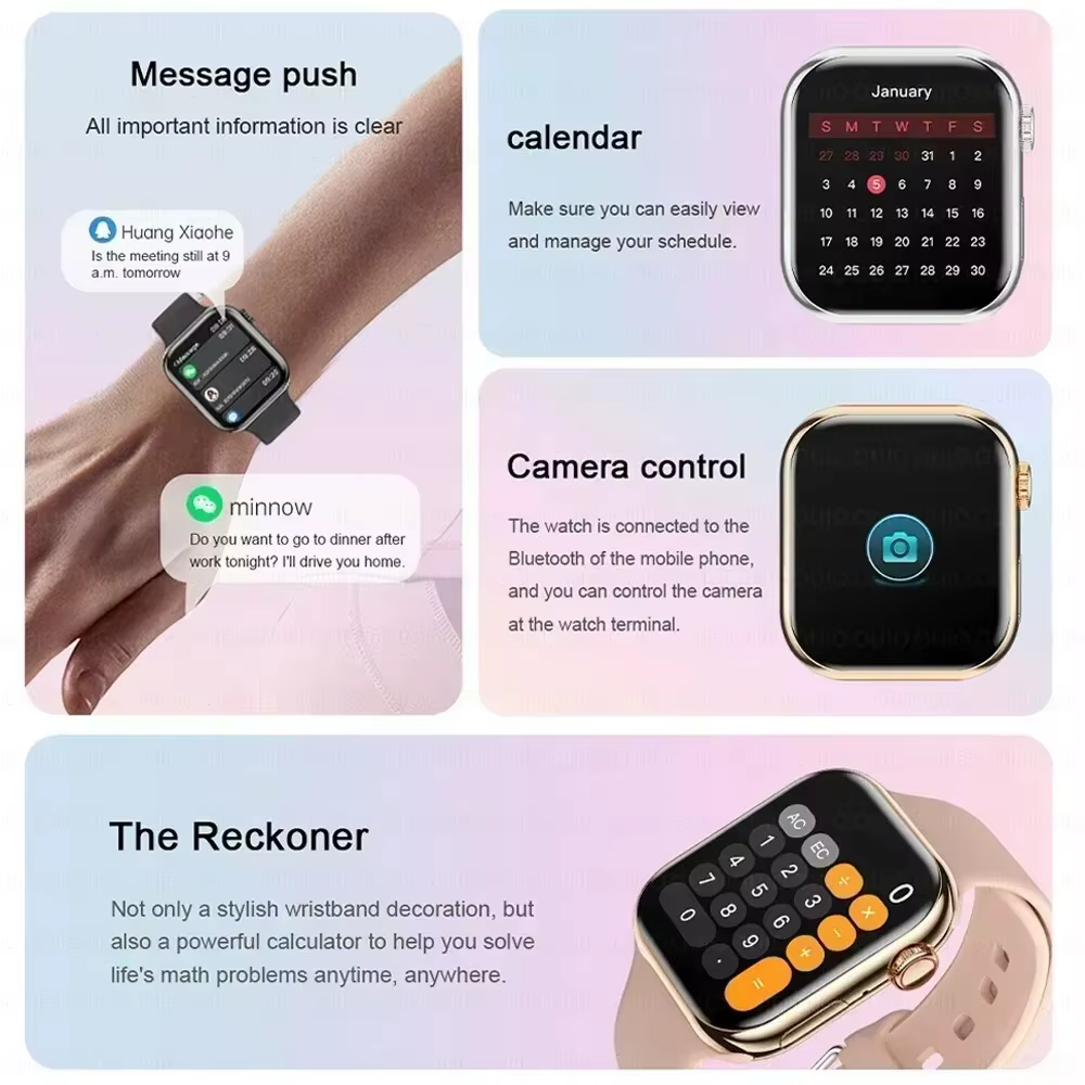 Montre connectée GPS 2026 Série 10 avec mémoire