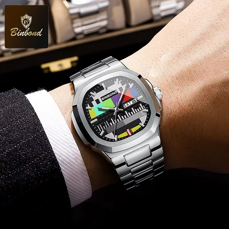 Montre homme BINBOND Fashion