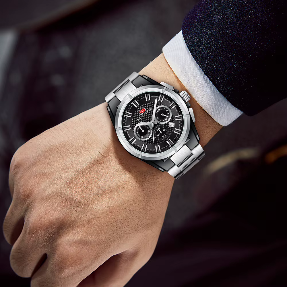 Montres Militaires Homme 2026 Nouveauté Montre-Bracelet Étanche 50M Chronomètre