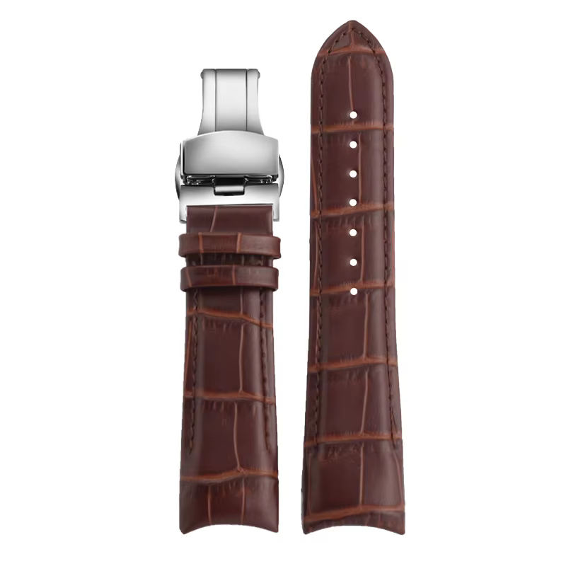 Ceinture de montre en cuir pour homme