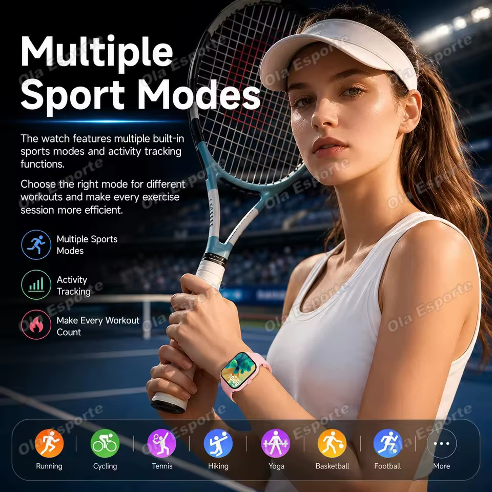 Montre connectée Ola Esporte pour femme et homme