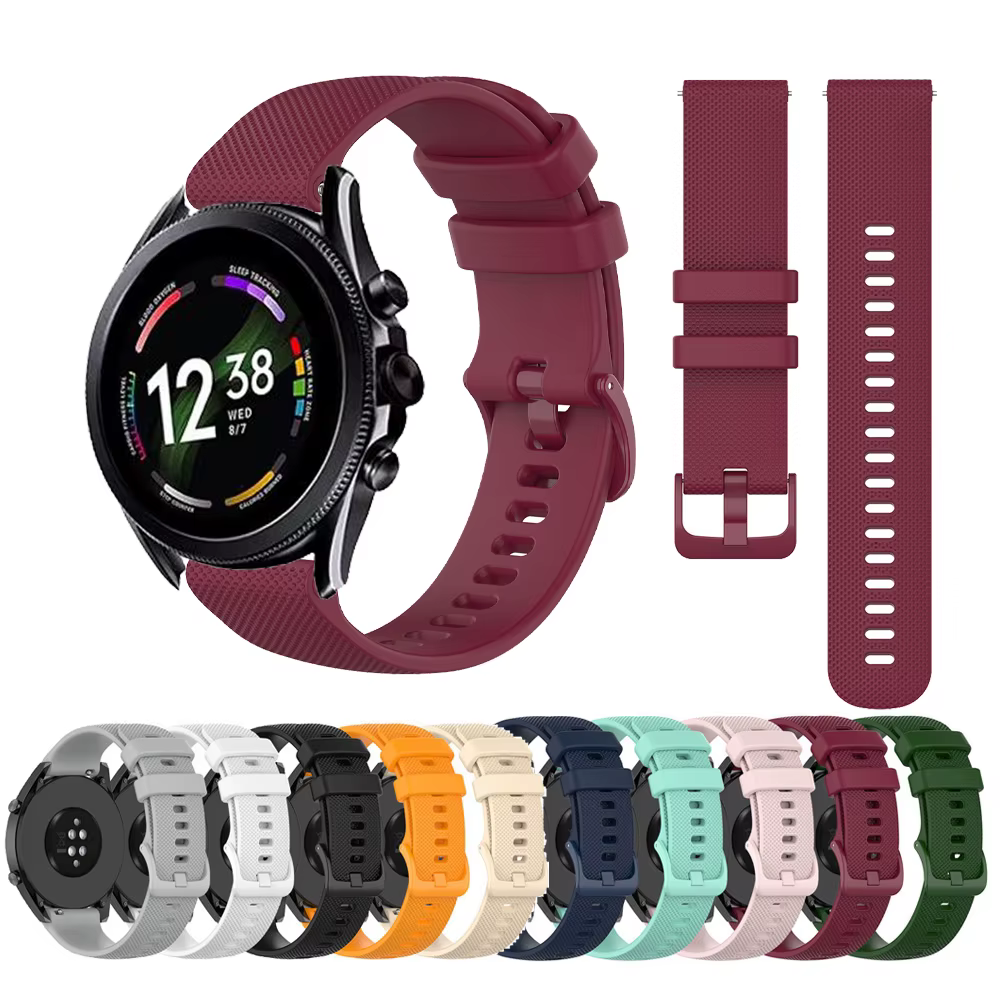 Bracelet en Silicone pour Fossil Gen 6 femmes 42mm Gen 5/5e hommes 44mm Ite 45mm