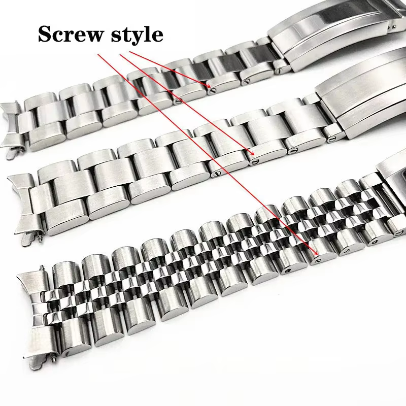 Bracelet de montre en acier inoxydable 904