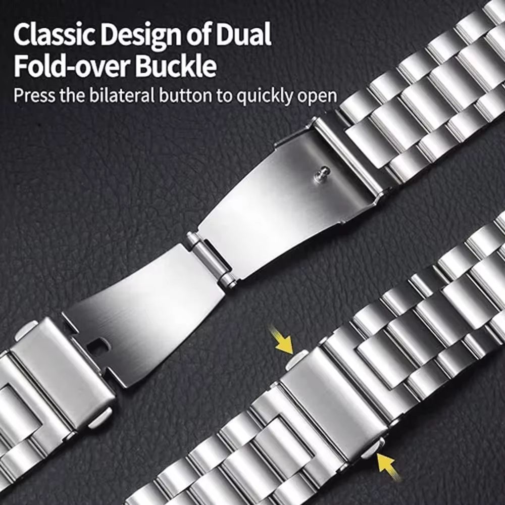 Bracelet métallique en acier inoxydable