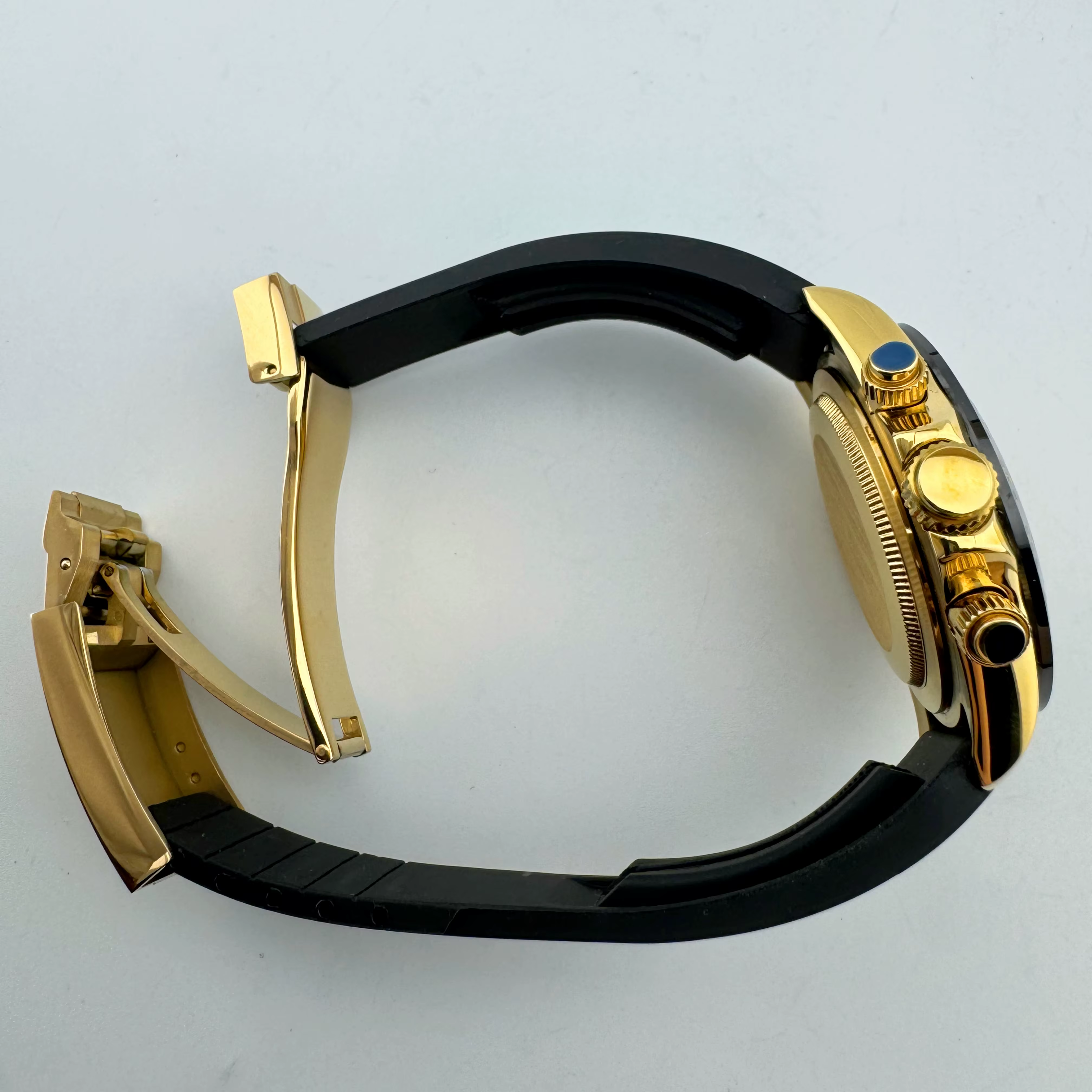 Corgeut luxe hommes 39mm montre à Quartz chronographe saphir à la mode à la mode sport bracelet en acier montre-bracelet logo personnalisé