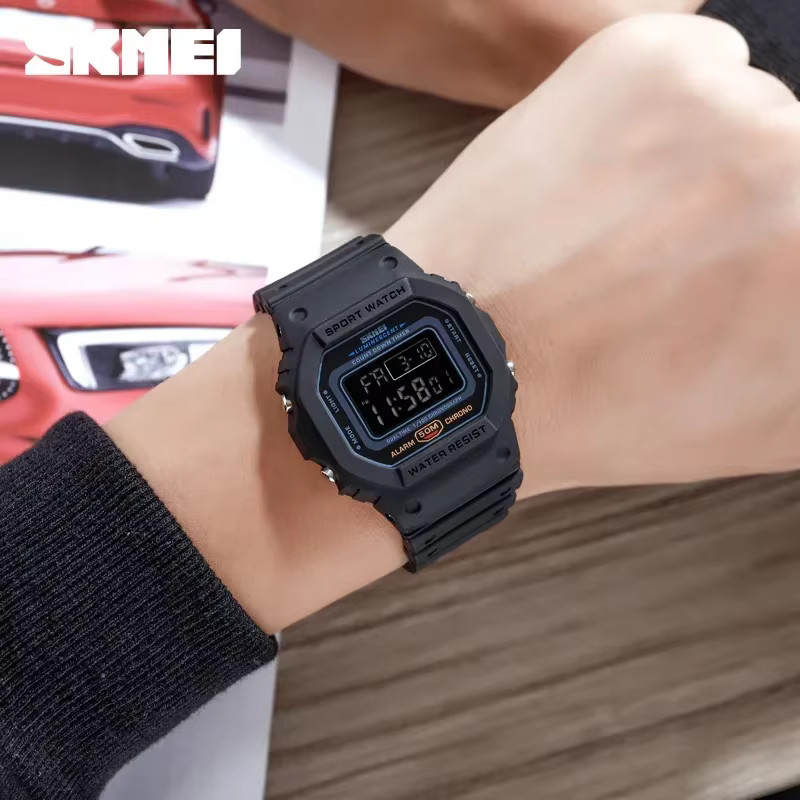 SKMEI 1628 luxe numérique hommes montres sport étanche électronique