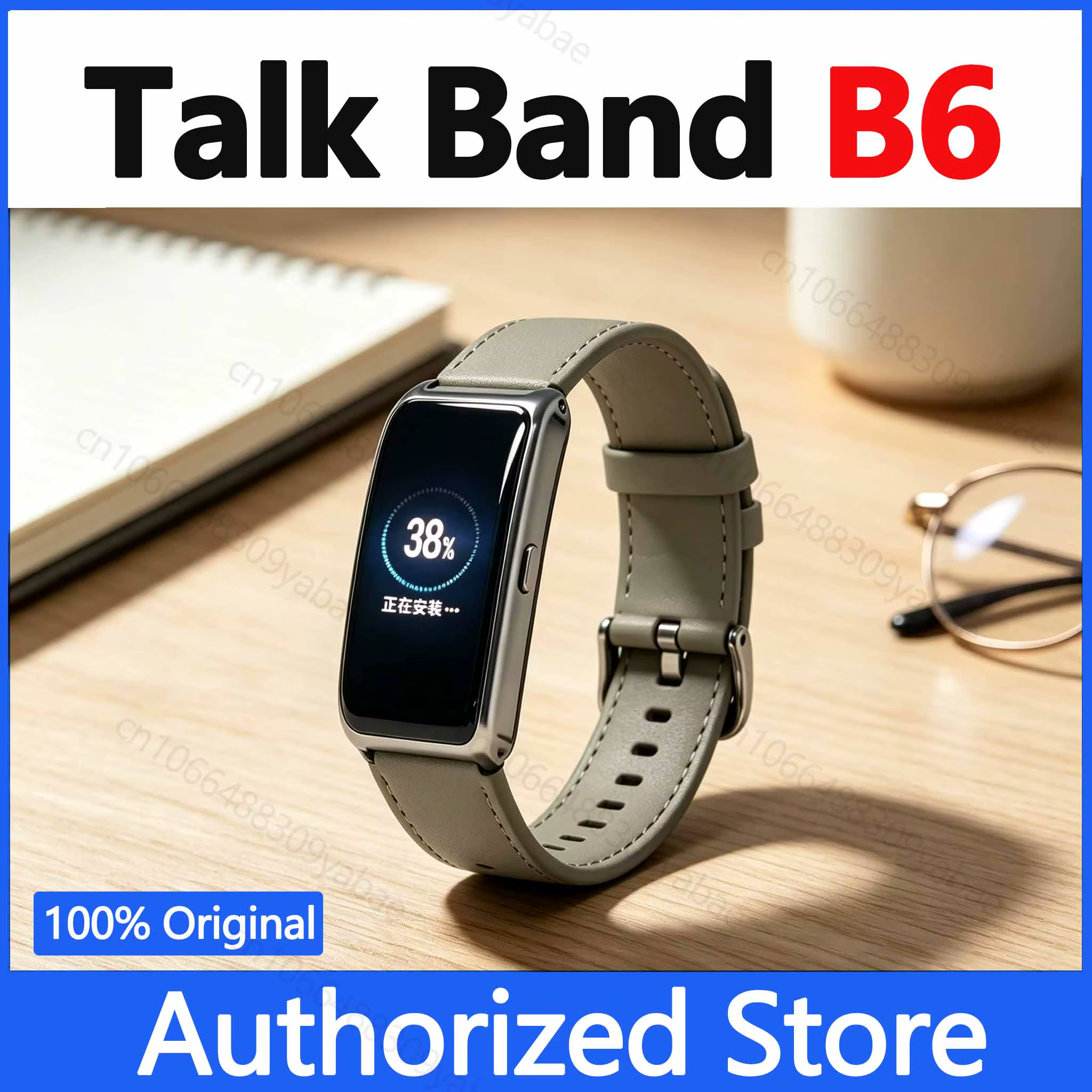 Huawei TalkBand B6 bracelet intelligent Bluetooth 5.2 1.53 pouces AMOLED écran Kirin A1 processeur appel écouteur Talk Band