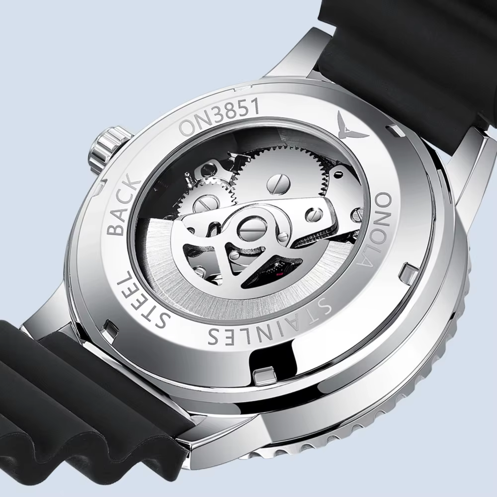 Montres mécaniques à mouvement automatique pour hommes