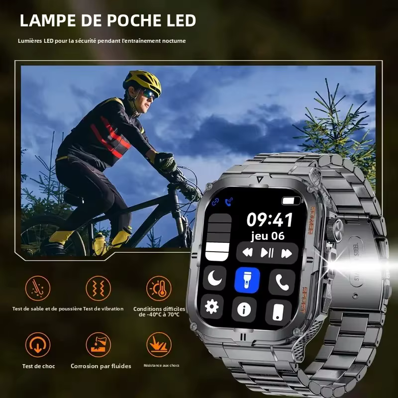 Nouvelle montre connectée pour homme 2026