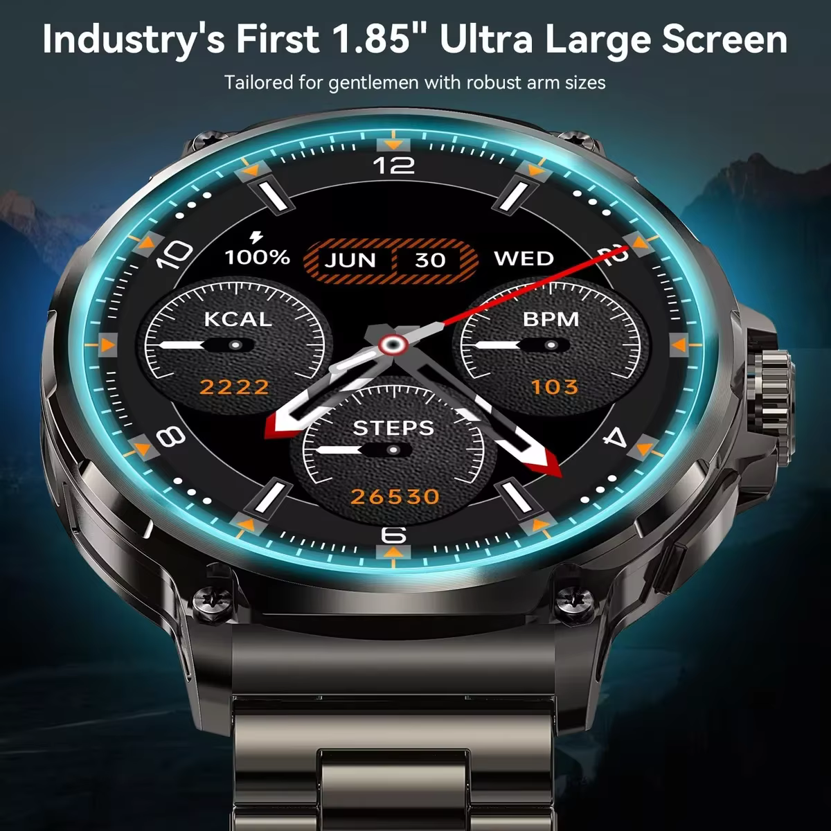 Montre connectée de Sport pour hommes