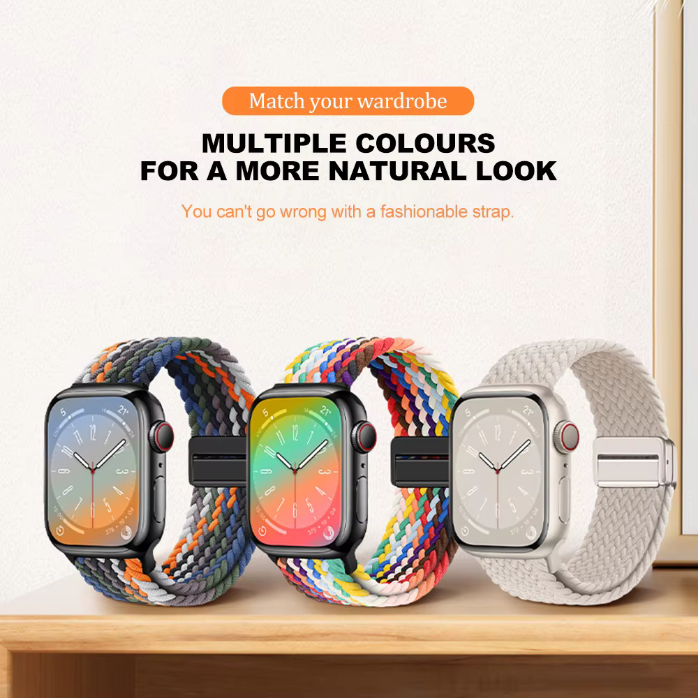 Bracelet tressé pour Apple Watch