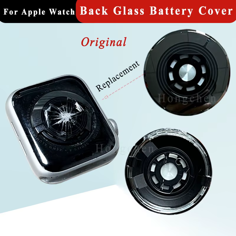 Couverture de batterie arrière pour Apple Watch SERIES 4 5 6 SE 44 40mm 7 8 41 45MM S10 11 42 46mm