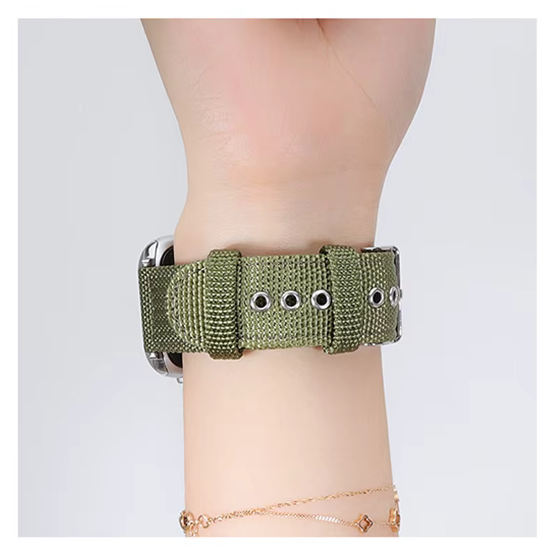 Bracelet en toile et Nylon pour Apple Watch