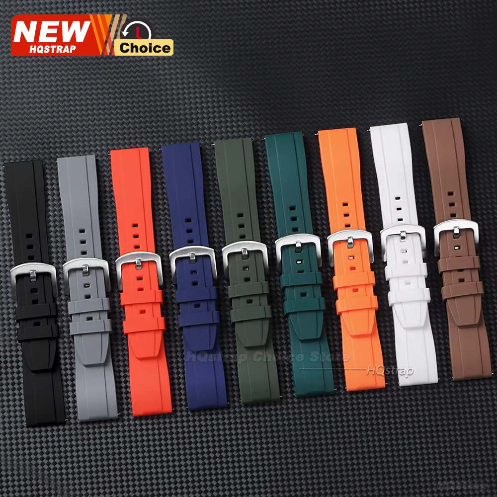 Bracelet de montre en silicone sport 20 mm 22 mm