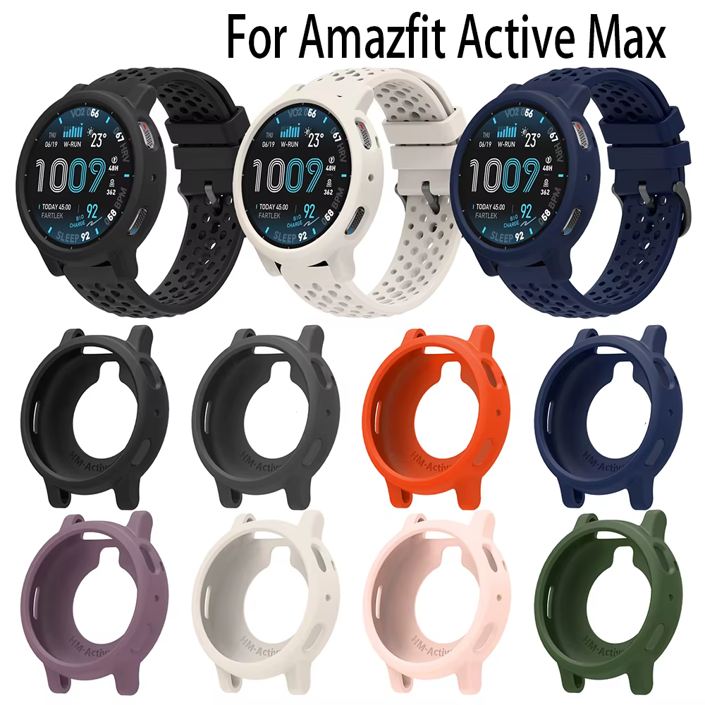 Coque de protection en Silicone pour montre connectée Amazfit Active Max