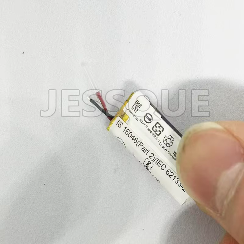 Batterie 3.85V 117mAh 361-00156-00 pour montre-bracelet Garmin Vivosmart 5 T5