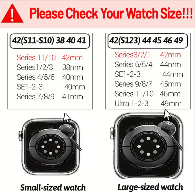 Bracelet en silicone magnétique pour Apple Watch