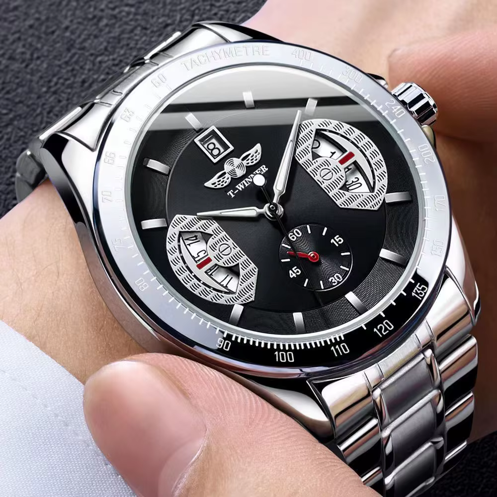 Nouvelle montre mécanique automatique pour homme