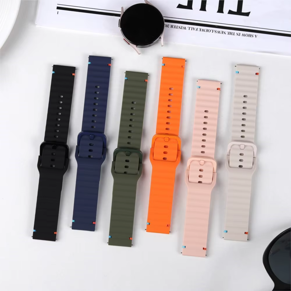 Bracelet en Silicone 20mm 22mm pour Suunto Vertical 2/Run/RACE 2 S/Ocean