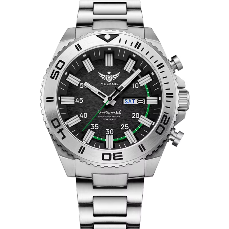 Montre de plongée pour homme Yelang V1035 44 mm
