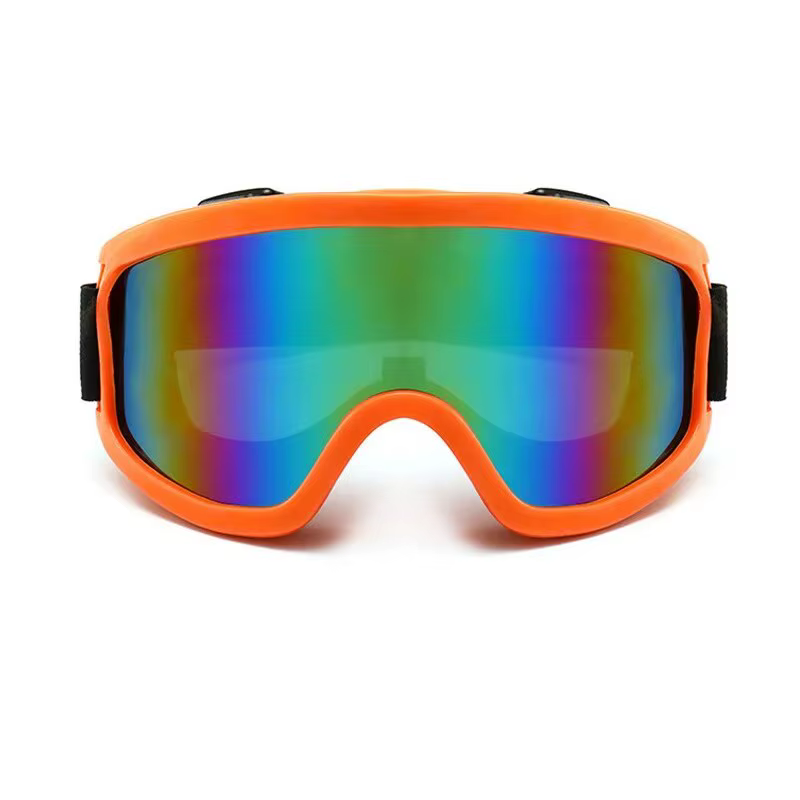 Lunettes de protection pour casque de moto, lunettes de sport de plein air, coupe-vent et anti-poussière, lunettes de ski, lunettes de motocross, anti-émeute, 506