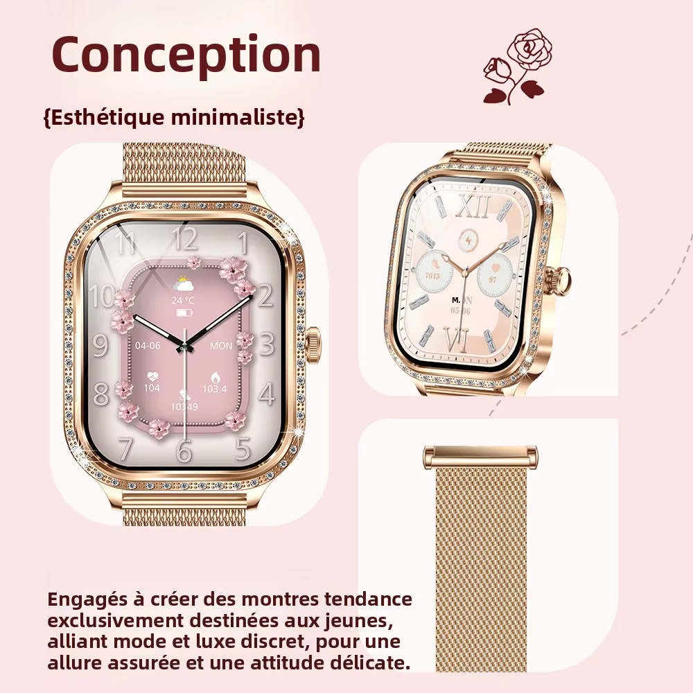 Montre connectée pour femmes