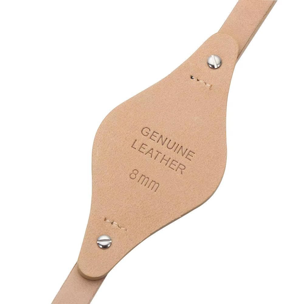 Bracelet de montre en cuir véritable pour femmes