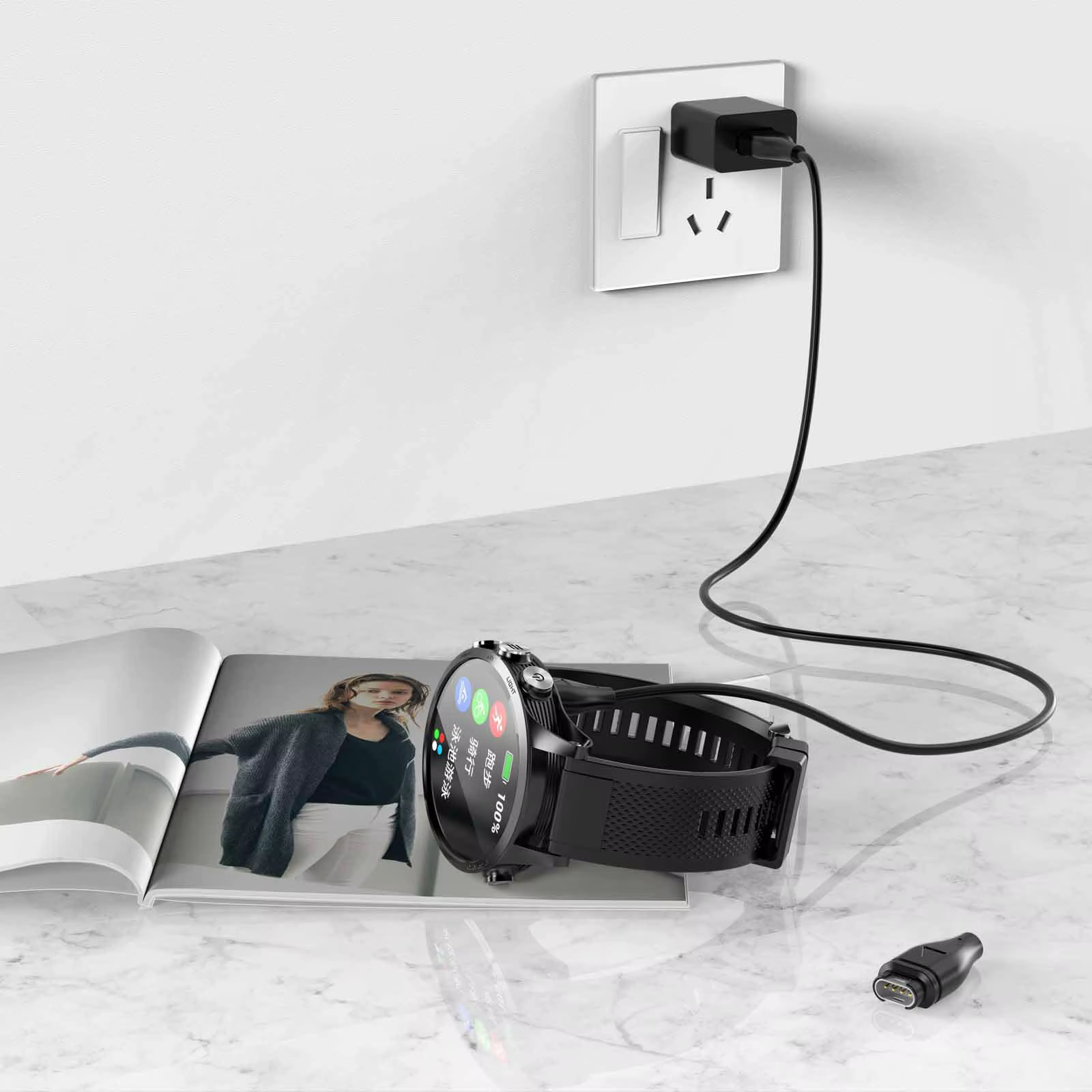 Chargeur de montre USB 100cm