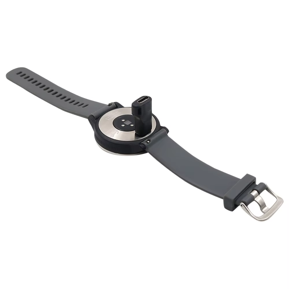 Adaptateur de chargeur de montre intelligente pour Garmin Fenix 5/5S/5X/6 Forerunner 45/45S/245/245M/935 USB C à 4