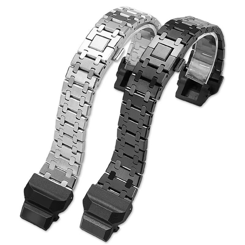 GBD H1000 grand poignet étendu Bracelet en acier inoxydable pour G-SHOCK Casio 3475 GBD-H1000 adaptateur