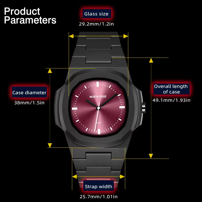 NORTH EDGE montre pour homme nouvelle