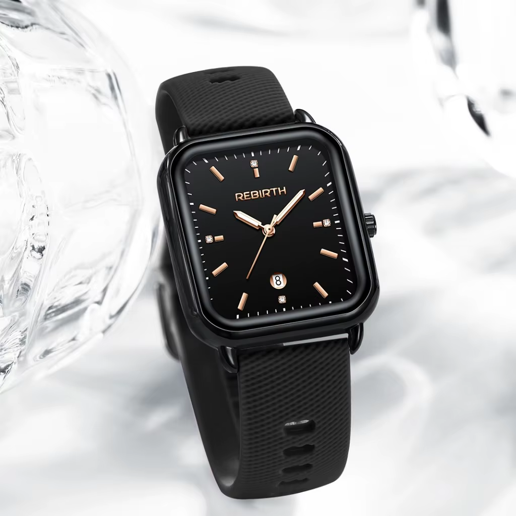 Nouvelle montre à quartz pour femme au design simple