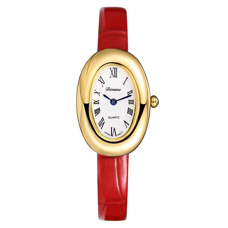 Montre à quartz étanche vintage pour femme