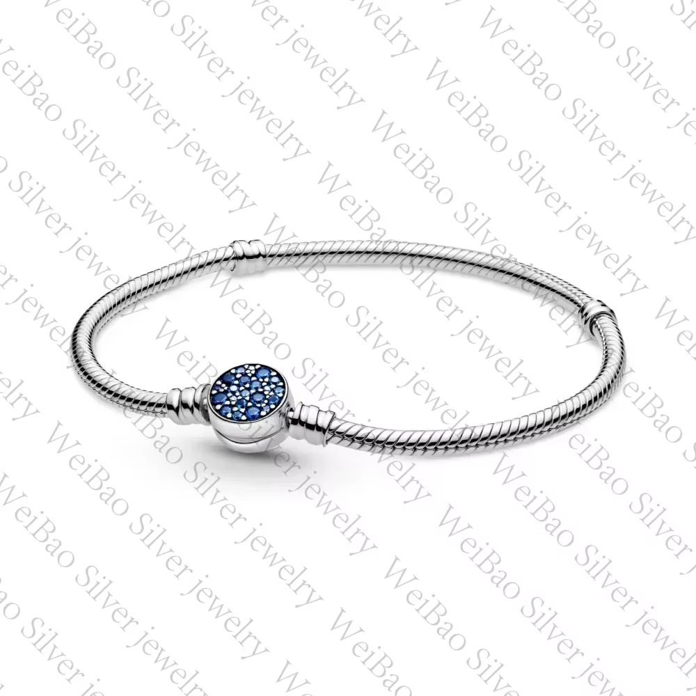 Bracelet chaîne serpent avec fermoir infini