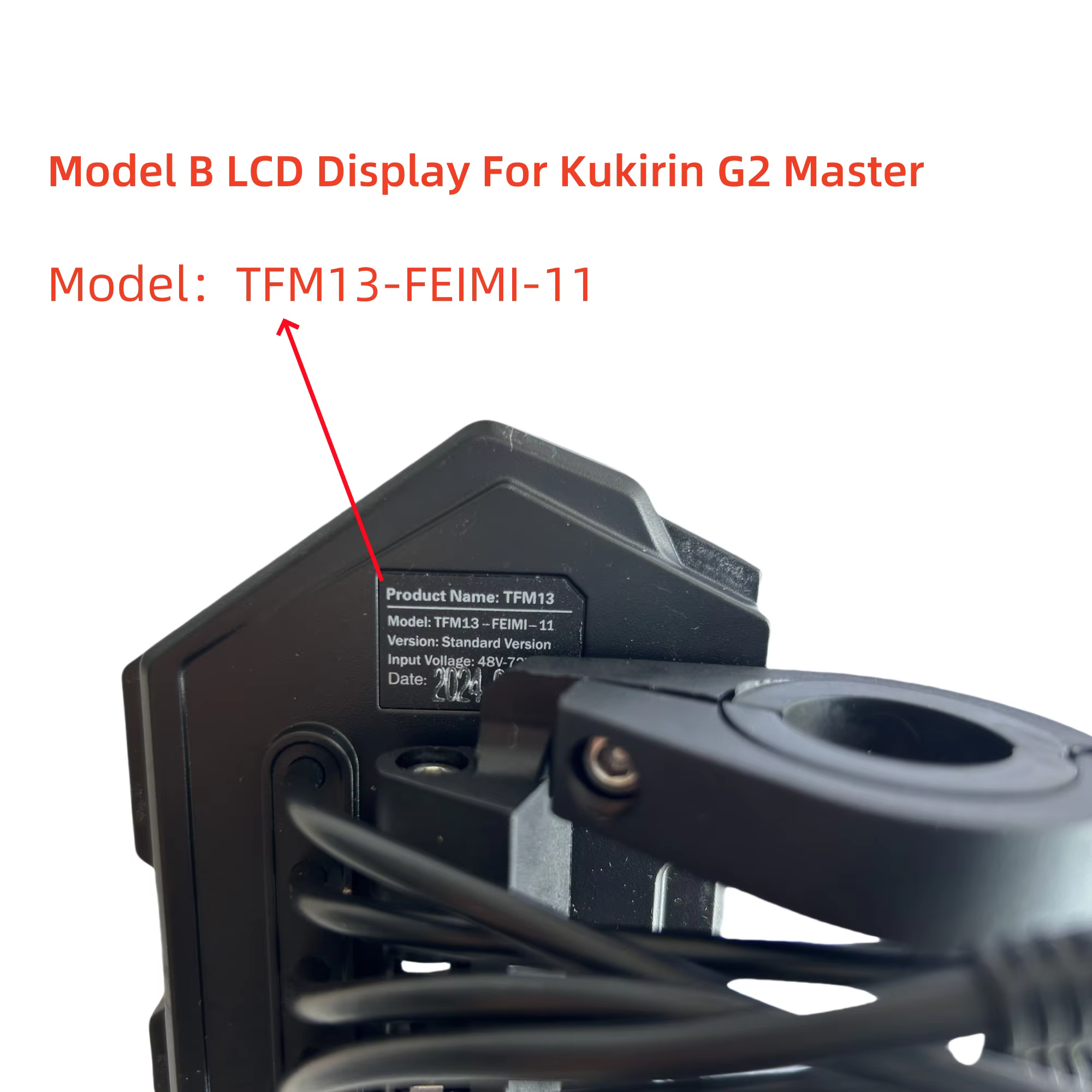 Écran LCD d'origine pour Scooter électrique Kukirin G2 Master Kugookirin G2, écran de tableau de bord principal, accessoires de compteur numérique