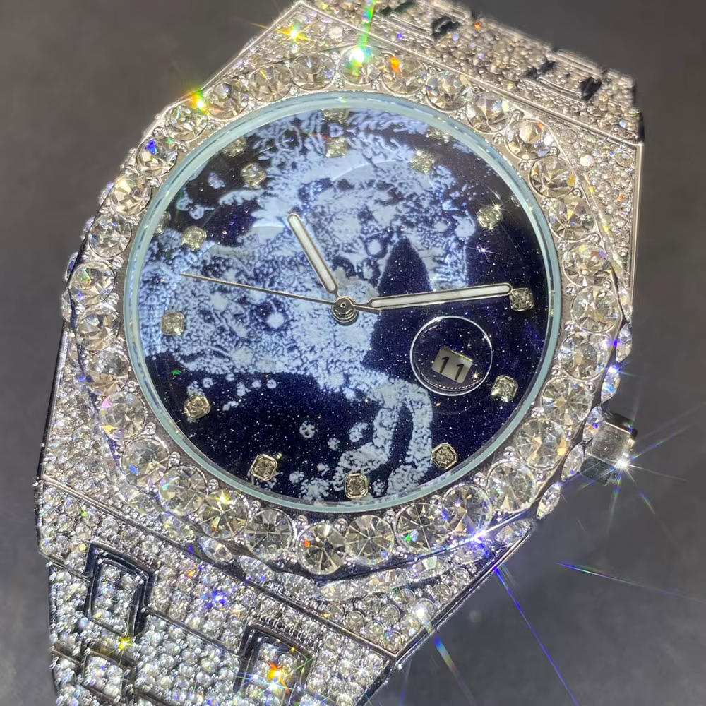 Montre-bracelet automatique MISSFOX pour homme