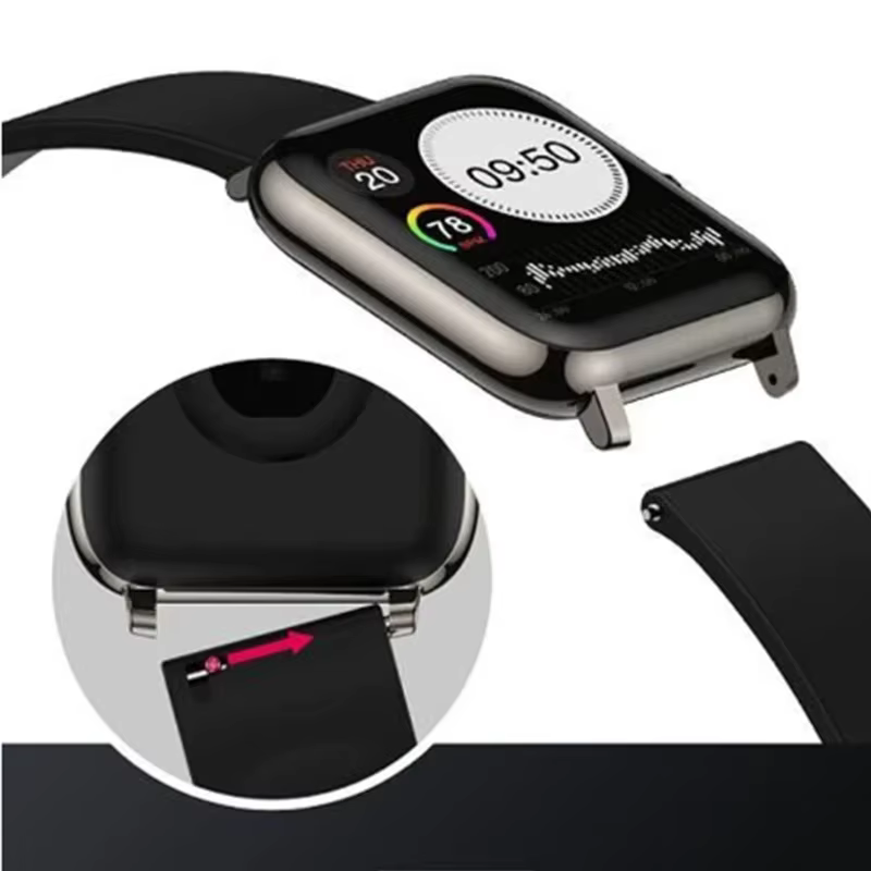 Bracelet de montre en Silicone