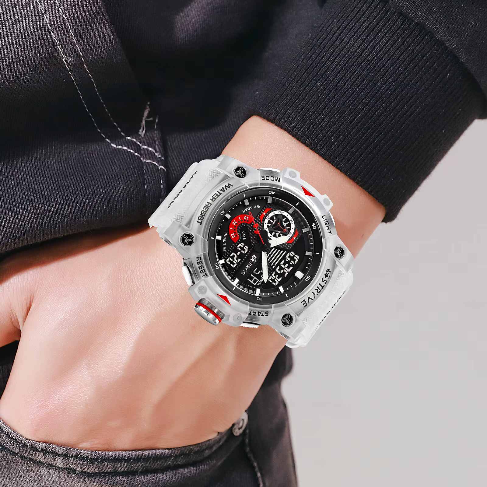 Montre de sport étanche pour homme