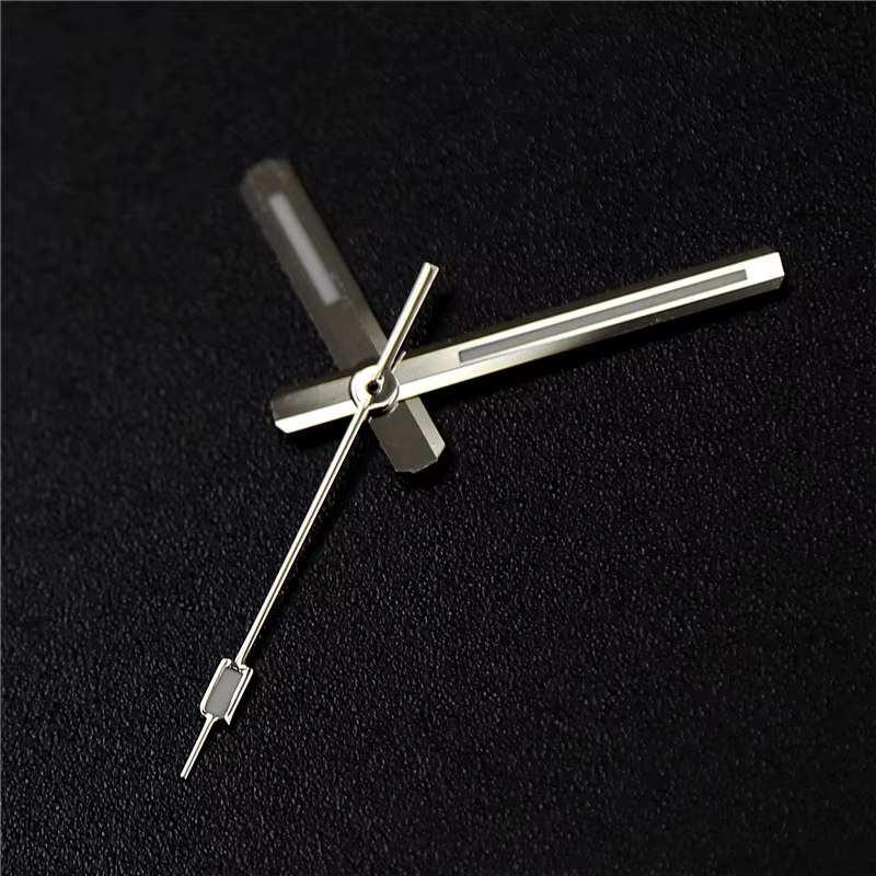 Prospex-Aiguilles de montre polies avec bleu vert du Japon Shoous pour SeATM Nh35 Nh36