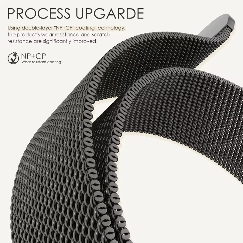 Boucle milanaise pour bracelets de montre Apple 45mm 44mm 40mm 41mm 42-46mm 49mm bracelet iwatch série 11 10 8 7 6 5 4 SE 9 Ultra 3 2