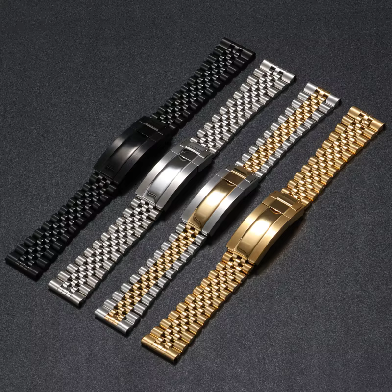 Bracelet de montre jubilé en acier inoxydable pour GMT Datejust Rolex Seiko Tudor remplacer