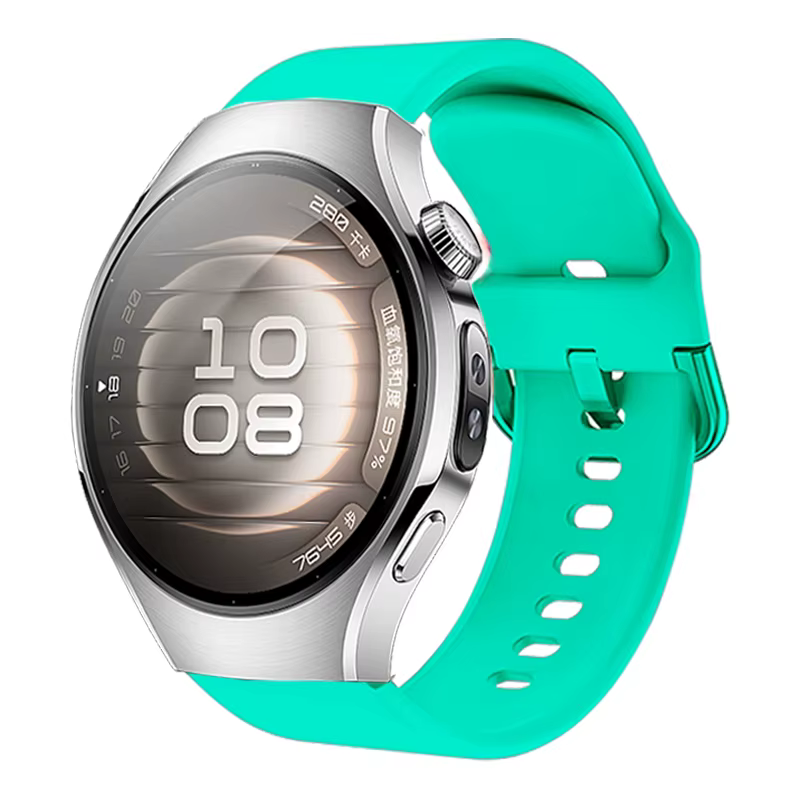 Bracelet en Silicone 18mm boucle colorée pour Huawei montre Gt4 41mm