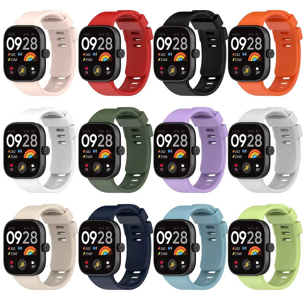 Bracelet de rechange en silicone pour montre intelligente Redmi Watch 4