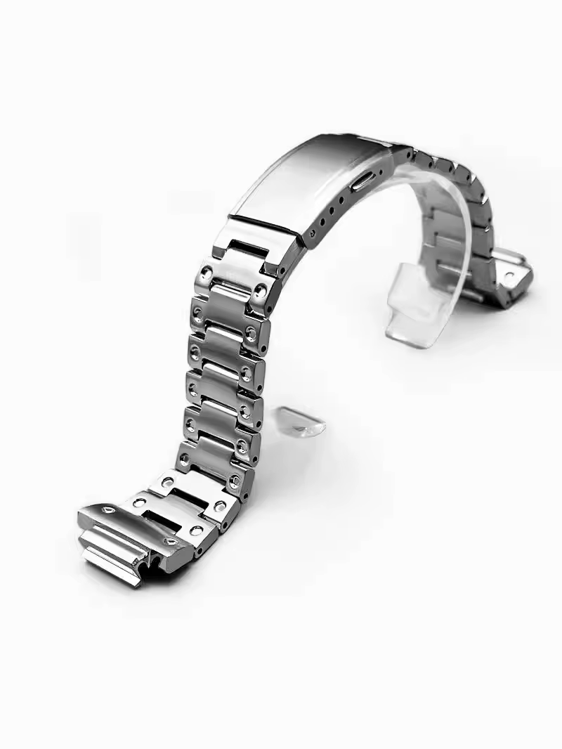 Bracelet octogonal en métal de remplacement pour Casio G-SHOCK