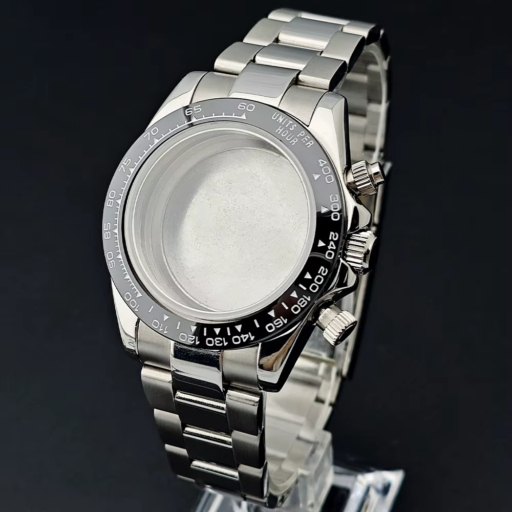 Boîtier en acier pour montres pour hommes